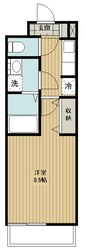 ウィズコート狭山の物件間取画像